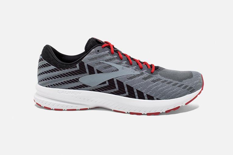 Brooks Launch 6 Road Running Shoes - Men's - Grey (06237-IKCF)